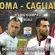 diretta live Roma-Cagliari risultato formazioni 2016/2017
