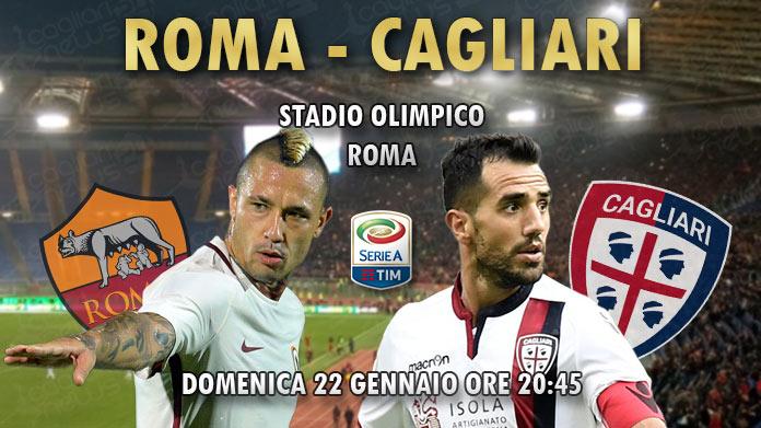 diretta live Roma-Cagliari risultato formazioni 2016/2017