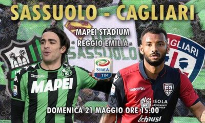 diretta live sassuolo cagliari risultato formazioni bis 2016 2017
