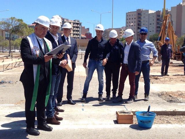 Stadio provvisorio, la presentazione: si chiamerà Sardegna Arena 32 inaugurazione cantiere stadio provvisorio 2