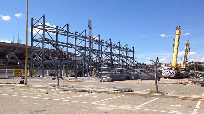 main stand 1 sardegna arena 20 maggio 2017
