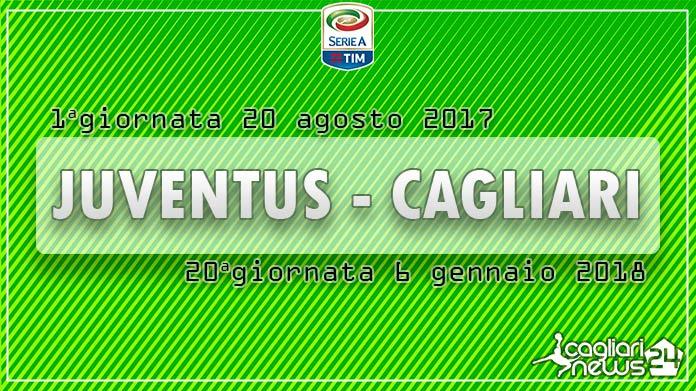 calendario serie a prima giornata juventus cagliari