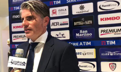 lopez cagliari zona mista sardegna arena ottobre 2017