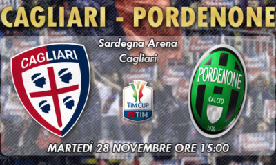 diretta live cagliari pordenone risultato formazioni 2017 2018