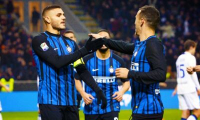 icardi perisic esultanza inter novembre 2017