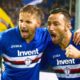ramirez quagliarella esultanza sampdoria novembre 2017
