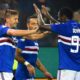 sampdoria esultanza ottobre 2017