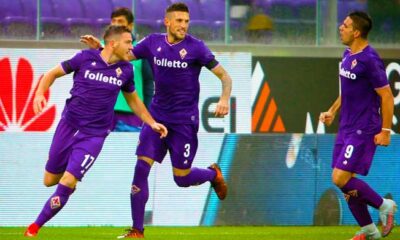 veretout esultanza fiorentina novembre 2017