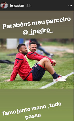 castan joao pedro instagram stories