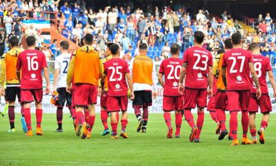 squadra spalle sampdoria cagliari