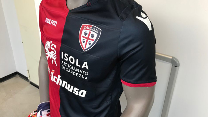 maglia cagliari home