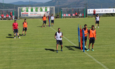 cagliari allenamento mattutino 7 luglio 2018