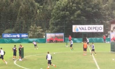 cagliari allenamento pejo