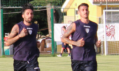cagliari allenamento