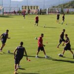 lavoro pallone allenamento cagliari aritzo 5 luglio 2018