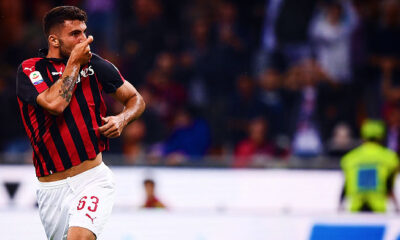 cutrone esultanza milan agosto 2018