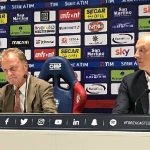 paolo giulini mario passetti conferenza presentazione sardegna arena formaggini cagliari