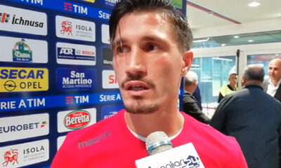 pisacane cagliari zona mista ottobre 2018