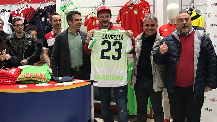 nazionale sarda maglia langella