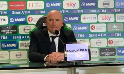 maran sassuolo cagliari conferenza mapei stadium 2018 19