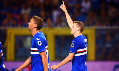 jankto esultanza sampdoria agosto 2018