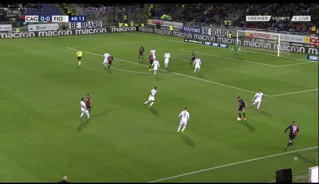 CAGLIARI FIORENTINA analisi tattica Faragò Cacciatorejpg 3