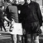 06 Cagliari vs Dinamo Mosca 1969 Giuseppe Tomasini e Lev Yashin