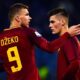 dzeko schick roma gennaio 2018