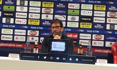 Marcello Carli Cagliari Udinese sala stampa