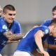 esultanza gol Barella Italia Belgio U21