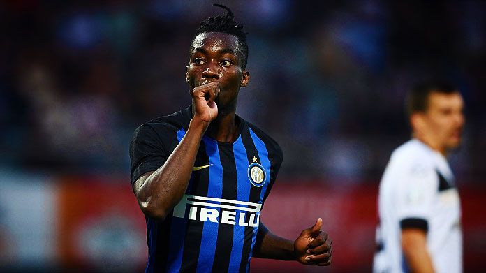 karamoh esultanza inter luglio 2018