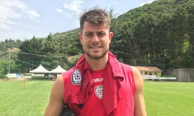 Alberto Cerri Cagliari ritiro Aritzo 2019