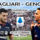 cagliari-genoa diretta cronaca risultato formazioni