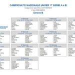 calendario U17 Cagliari 2019 2020jpg