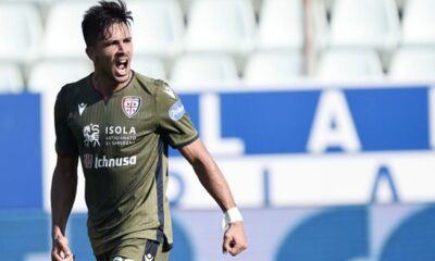 simeone parma cagliari esultanza