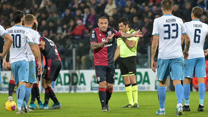 Cagliari-Lazio Nainggolan