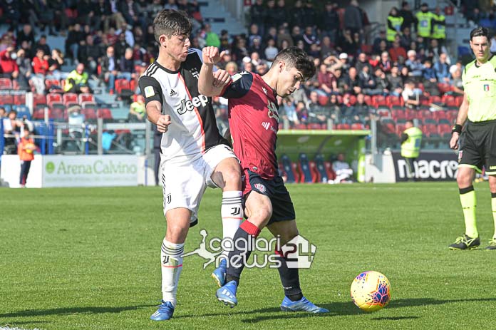 Marigosu convocato da Mancini per uno stage con l'U19 26 Marigosu Cagliari-Juve Primavera