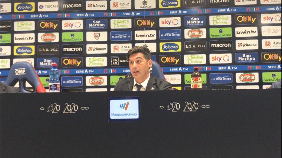 Fonseca Roma sala stampa