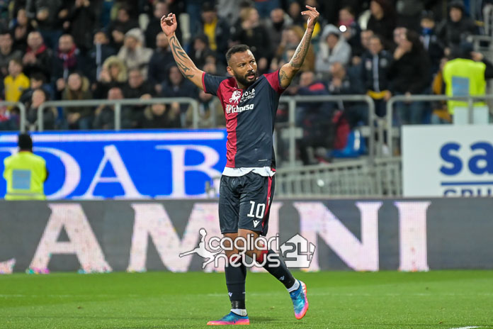 Cagliari-Lecce Joao Pedro