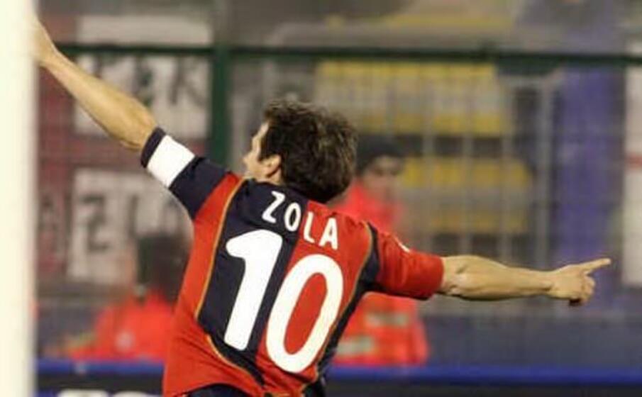 cagliari 2003-04 zola reja esposito cellino langella suazo