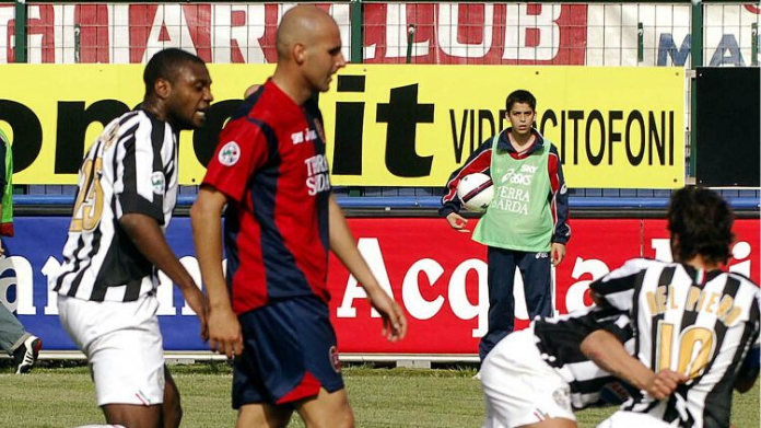 cagliari-juventus 1-1 2005/06 suazo cannavaro