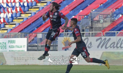 Nandez esultanza cagliari torino carboni