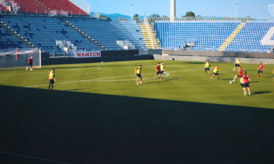 cagliari difesa 3 allenamento sardegna arena