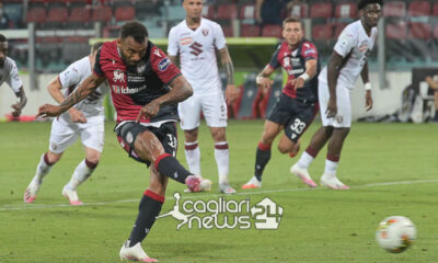 rigore Joao Pedro Cagliari Torino
