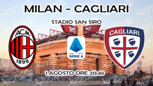 Calcio d’inizio: il prepartita di Milan-Cagliari – VIDEO
