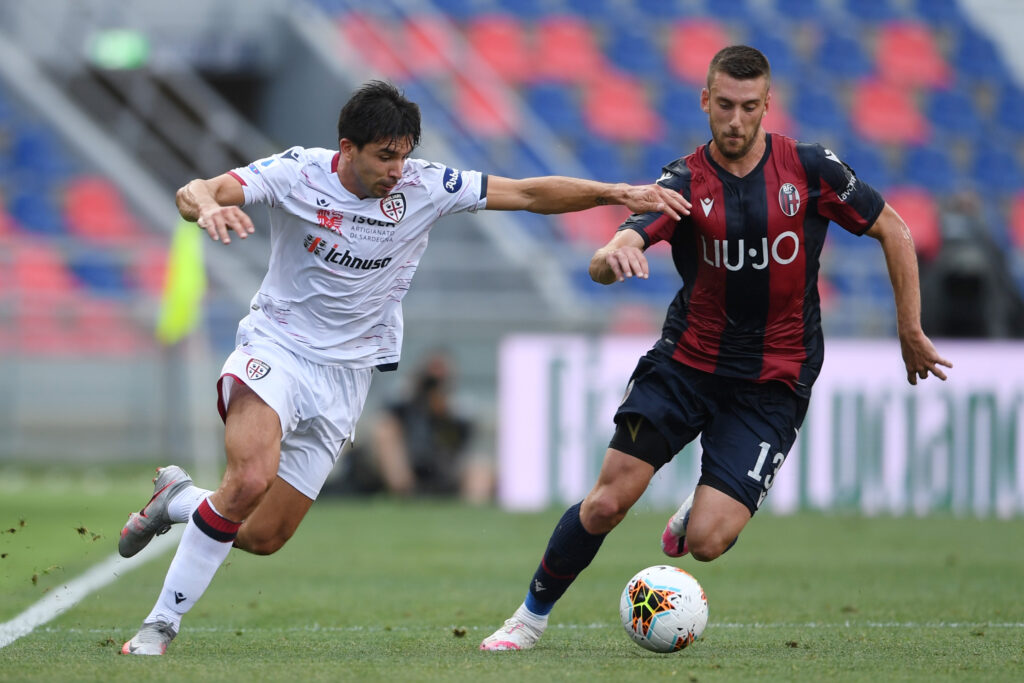 Soccer : Serie A 2019 2020 : Bologna 1 0 Cagliari