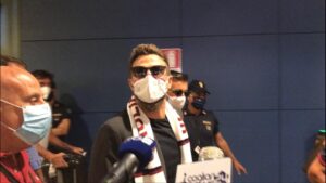 Di Francesco sbarca a Cagliari: l’arrivo a Elmas – VIDEO