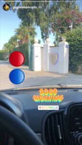 Cagliari, Vicario torna ad Asseminello e posta sui social 29 Screenshot 20200828 155109