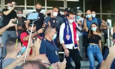 godin diego cagliari aeroporto arrivo 2