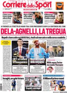 Le prime pagine dei quotidiani sportivi italiani 34 corriere dello sport 2020 12 28 5fe9200bef98a